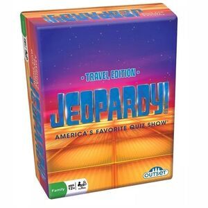 Outset Media Jeopardy Travel Edition Game New In Box